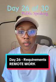 Day 26 of 30 #pswithvee #remoteworker #remoteworklife #remotework  #remotejobs #remoteworkbabe #publicspeakingtips #30dayspublicspeaking  #publicspeaking #