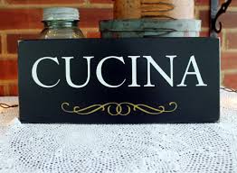 The company produces laminate, wooden, lacquered kitchens and caters to trade intermediaries and furniture. Handcrafted Cucina Wood Sign For An Italian Kitchen Wall Art