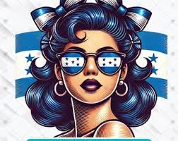 Honduras Messy Bun PNG, Honduras Flag Png, Honduras Flag Png, Honduras Flag  Clipart, Country Flags Png Clipart, Printable, Sublimation File