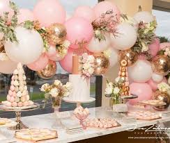 Party Balloon Decor From Boutique Balloons Melbourne Boutiqueballoonsmelbourne Rose Gold Party Pink Gold Party 21st Party Decorations