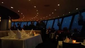 The skylon tower is located in the heart of the tourism district in niagara falls ontario canada. Dinner At The Niagara Falls Canada Skylon Tower In The Revolving Dinning Room Youtube