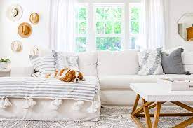 Many people refer to this as a hamptons design. Coastal Style Summer Home Tour Modern Glam Interiors