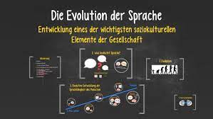 Die Evolution Der Sprache By Moritz Meier