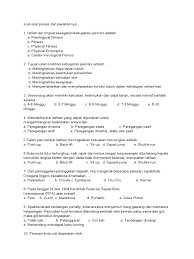 Check spelling or type a new query. Soal Penjas 30 Nomor