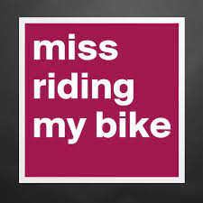 Miss Riding My Bike Museum Quality Poster 16x16in By Gudy Boldomatic Shop