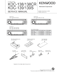 Denso 234 4587 wiring diagram. Kenwood Kdc 138 Cr 139 S Sm Service Manual Download Schematics Eeprom Repair Info For Electronics Experts
