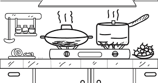 Cara menggambar dan mewarnai lomba kartini menggambar. Seri Aktivitas Memasak