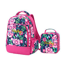 Personalized Matching Backpack Lunchbox Combo In 2020 Personalized Backpack Kids Backpack Lunch Bag Personalized Backpacks