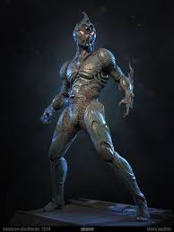 Guyver By Slava Gedich Fan Art 3d Cgsociety Art Power Rangers Movie Power Rangers Movie Suits