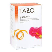 The recipe is fairly straightforward—hot water, steamed lemonade, a combo of teavana's . Tazo Passion Tea 20 Ct Box