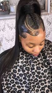 African American Black Ponytail Hairstyles Pin By Regina Thomas On Weaves Teenage Hairstyles Girl Hairstyles Hair Styles