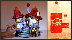15 ways to upcycle empty wine bottles. Diy Inn Fairy House Lamp Using Coke Plastic Bottles Youtube