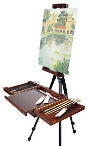 Canvas Panel Holder Easel Tripod Compact Flexible Adjustable Painting Art Table Siennapleinair Art Easel Plein Air Easel Artist Easel