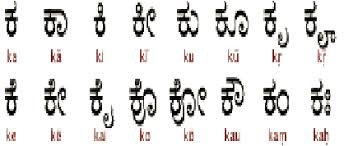 73 rigorous kannada grammar charts