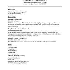 You might make it through this round of interviews and even get the job, but you won't be able to deliver on the promises your resume offered. First Resume Example With No Work Experience Example