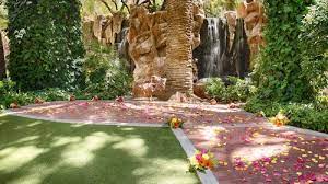 Flamingo Paradise Falls Flamingo Hotel Las Vegas Las Vegas Wedding Venue Flamingo Las Vegas