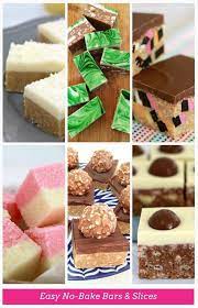 30 No Bake Slices Most Popular Recipes No Bake Bars Baking Dessert Recipes