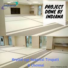 Project Arvind Eye Hospital Tirupati And Chennai Same Design With Different Colors Material Homogenous Vinyl Vinyl Flooring Solid Wood Flooring Pvc Flooring