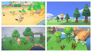 New horizons on switch has a variety of different tree types, all of which carry over from previous games. Acnh Plant Trees Flowers Rare Mushrooms Tricks Glitches Animal Crossing New Horizons Plant Tips