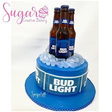 Bud Light Cake Fondant Beer Beer Cake Bud Light Cake Fondant Cakes