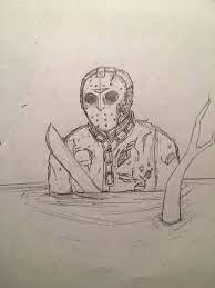 Freddy krueger (/ ˈ k r uː ɡ ər /) is a fictional character in the a nightmare on elm street film series.he first appeared in wes craven's a nightmare on elm street (1984) as the spirit of a serial killer who uses a gloved hand with razors to kill his victims in their dreams, causing their deaths in the real world as well. How To Draw Jason Voorhees How To Images Collection