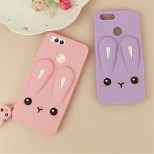Capa De Celular Com Orelha De Coelho For Huawei Honor 8 Lite Case 3d Cute Color Rabbit Ears Cartoon Soft Silicone Case For Huawei Honor 8 Cases Honor 8 Fun Fundas Fundas Para Iphone Fundas Moviles