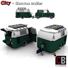 Lego Custom Mini Cooper Wohnwagen Trailer 10242 Art Lego Lego Cars Lego Technic