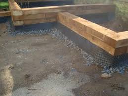 Decoration Paysagere Traverses Paysageres En Bois Traverses De Chemin De Fer Realisation Traverse Jardin Retenu Traverses Jardin Traverse Bois Bordure Bois