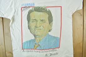 Vintage 1987 Al Bundy Father of the Year Married With Children TV Promo  T-shirt
