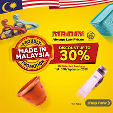 ✅ 100% enjoy an extra rm10 off when you shop by using this mr.diy… 1 30 Sep 2019 Mr Diy Made In Malaysia Promotion Everydayonsales Com