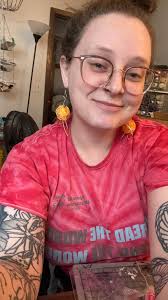 Knitting needle earrings Creator: Me Medium: polymer clay, toothpicks,  beads, embroidery floss I love the way they turned out and would love to  make more custom ones! I was thinking of making