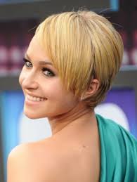My hair was so damaged before, i had to cut it off and give it a rest. Pictures Hayden Panettiere Hayden Panettiere Short Haircut With Bangs