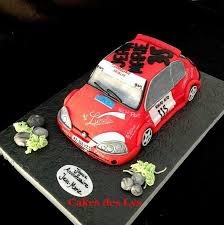 Gateau Rallye Gateau Auto Gateau Anniversaire