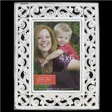 4 X 6 White Distressed Lattice Scroll Frame Shop Hobby Lobby Photo Frame Shop Frame White Photo Frames