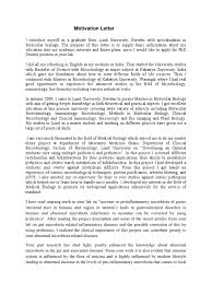 4 Free Sample Of Motivation Letter For Phd Templates