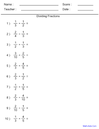 Free, printable data management math worksheets for students to practice concepts related to graphing and charting. Fraction Worksheets With Answer Sheet I Teachersherpa