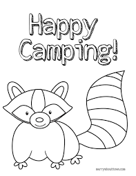 Coloring is good for autism autistic kids and adults. Printable Camping Activities For Kids Merry About Town