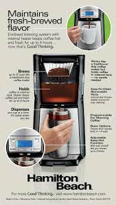 Hamilton Beach Brewstation 12 Cup Coffee Maker Black Stainless 48464