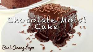 Perfect for a celebration or an afternoon tea. Moist Chocolate Cake Recipe Resepi Kek Coklat Lembap Youtube
