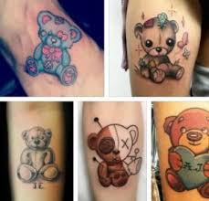 Bear claw and bear paw tattoos. Teddy Bear Tattoo Bear Tattoo Design Ideas Tattos Types