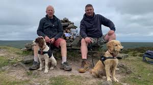 Bereaved dad Barry Curtis takes on hill and mountain challenge - BBC News
