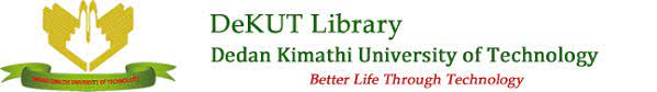 Why is dekut the best university in africa? Dekut Library