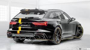 Im hochwertig gestalteten interieur verfügen alle insassen über genügend platz. Audi Rs6 Avant Mansory Behind Hd Wallpaper Download