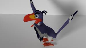 Maybe you would like to learn more about one of these? Zazu Bird Low Poly 3d Modell In Cartoon 3dexport