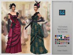 Victorian dress from alial sim • sims 4 downloads. The Sims 4 Victorian Ballroom Dress Gloves Victorian Ball Gown Sims 4 Mods Clothes Sims 4