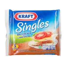 Makanlah keju kraft setiap hari!!!!! Kraft Bbq Chicken Flavored Sliced Cheddar Cheese Singles Happyfresh