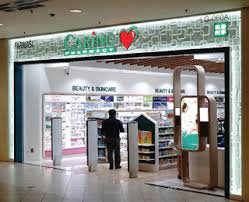 The largest local community pharmacy in malaysia. Caring Pharmacy Mid Valley Megamall