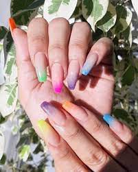 Polvos de colores básicos, pastel, metálicos, neón y con purpurina. Disenos Colores Y Lindos Motivos De Unas Acrilicas Solo Tendencias