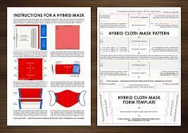 Click here and download 771+ different graphic sewing patterns. Diy Instructions Sewing A Hybrid Cloth Mask Iris Luckhaus Illustration Design