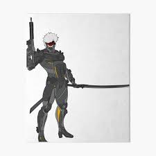 It's raiden from metal gear rising, pencil and color by me, and i would like to thanks to my dear teacher for great men. Metal Gear Rising Art Board Prints Redbubble